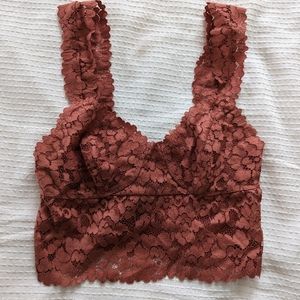 Free People Burnt Orange Bralette
